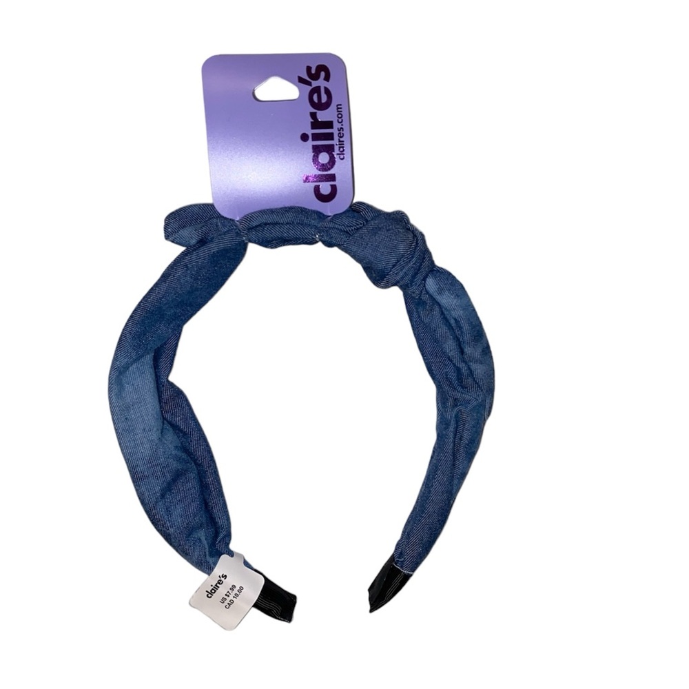 Denim headband